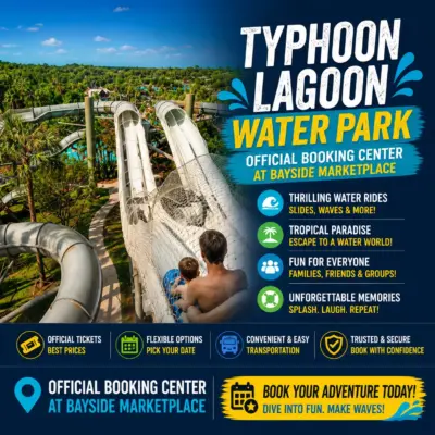 Disney’s Typhoon Lagoon Water Park: Official Booking Center at Bayside