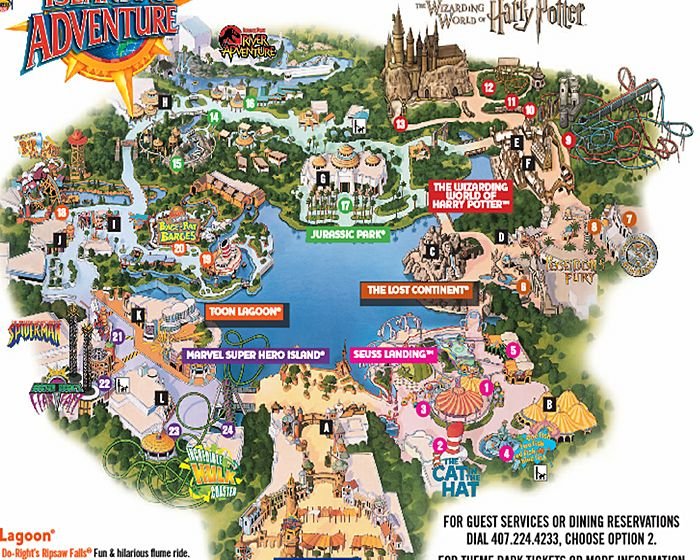 Islands of Adventure Itinerary - One Day at Islands of Adventure