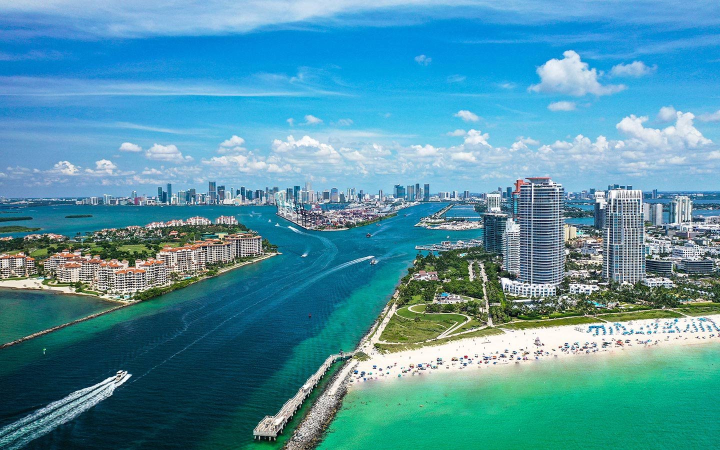 Where can you go shopping in Miami?