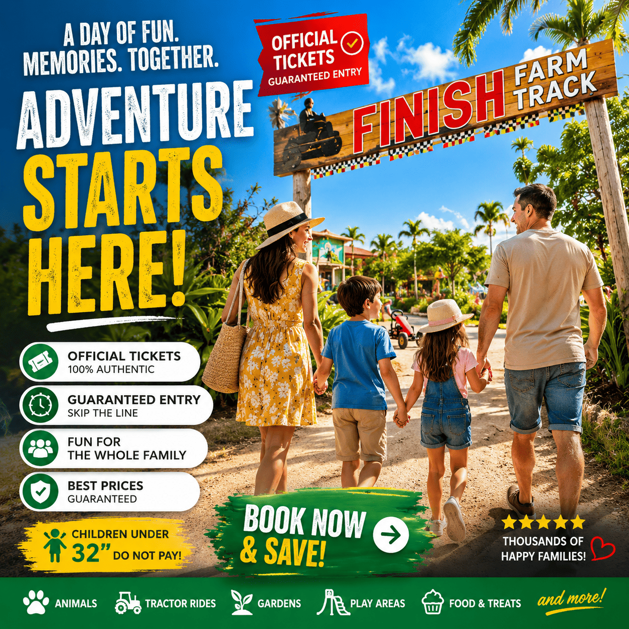 By Brothers Family Park Miami: Official Booking Center at Bayside