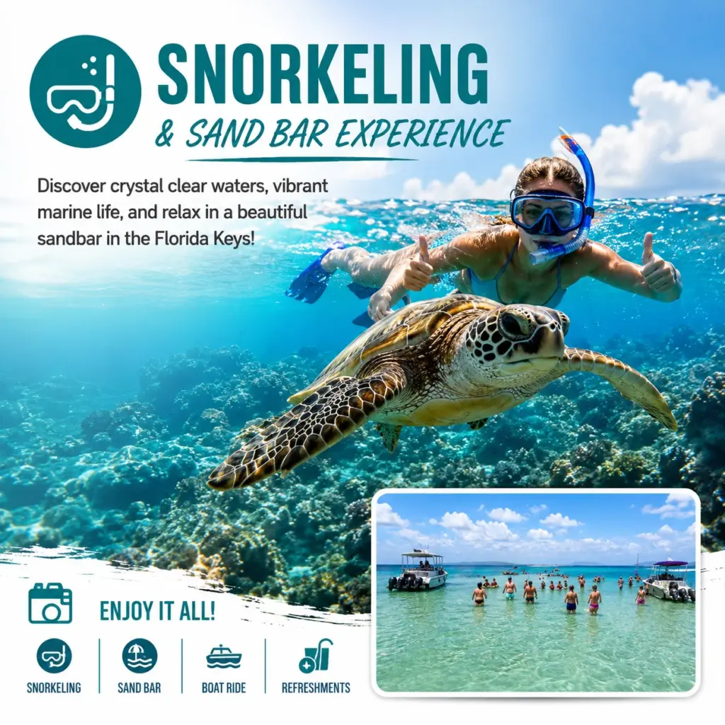 Snorkeling & Sandbar Experience – Florida Keys
